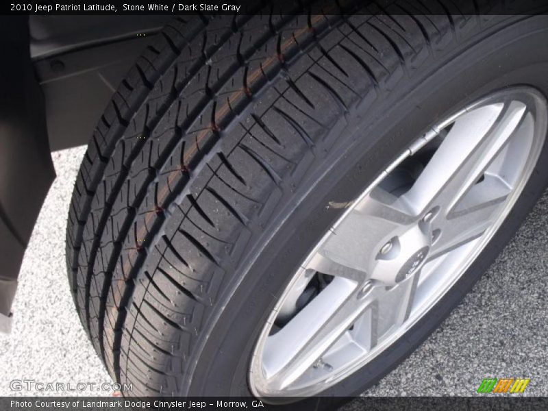 Stone White / Dark Slate Gray 2010 Jeep Patriot Latitude