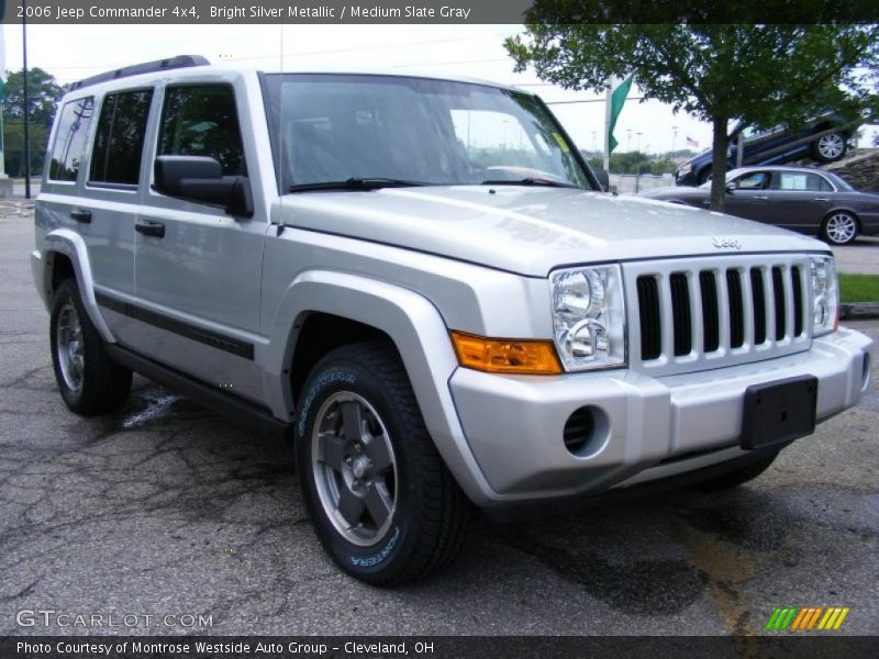 Bright Silver Metallic / Medium Slate Gray 2006 Jeep Commander 4x4