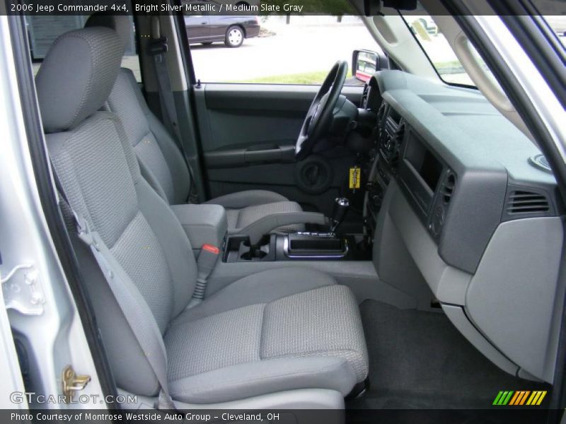 Bright Silver Metallic / Medium Slate Gray 2006 Jeep Commander 4x4
