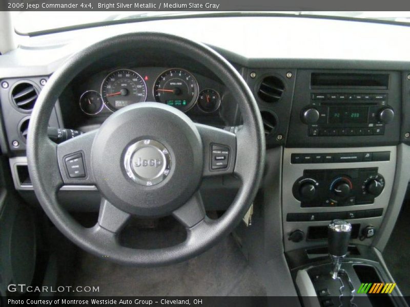 Bright Silver Metallic / Medium Slate Gray 2006 Jeep Commander 4x4