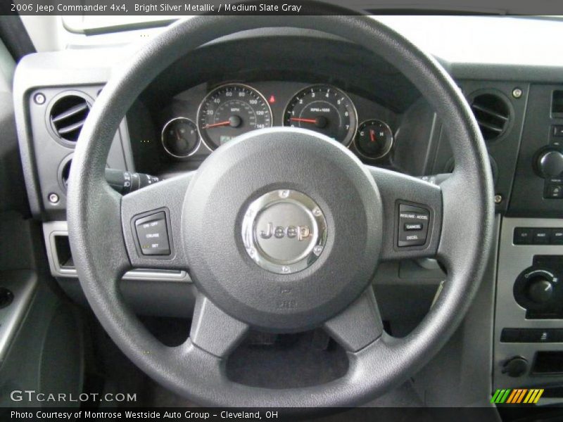 Bright Silver Metallic / Medium Slate Gray 2006 Jeep Commander 4x4