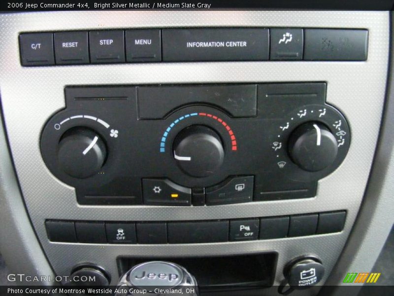 Bright Silver Metallic / Medium Slate Gray 2006 Jeep Commander 4x4