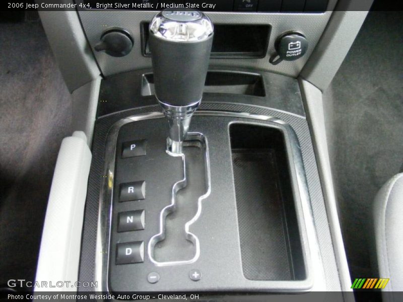 Bright Silver Metallic / Medium Slate Gray 2006 Jeep Commander 4x4