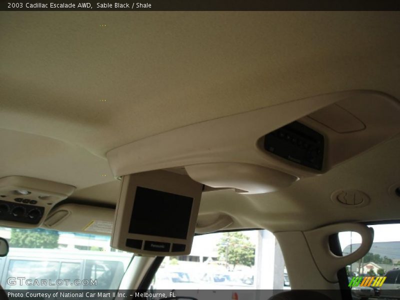 Sable Black / Shale 2003 Cadillac Escalade AWD