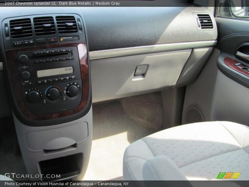 Dark Blue Metallic / Medium Gray 2007 Chevrolet Uplander LS