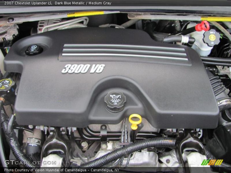 Dark Blue Metallic / Medium Gray 2007 Chevrolet Uplander LS
