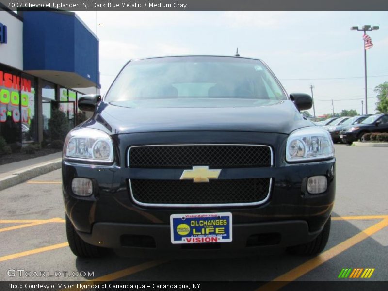 Dark Blue Metallic / Medium Gray 2007 Chevrolet Uplander LS