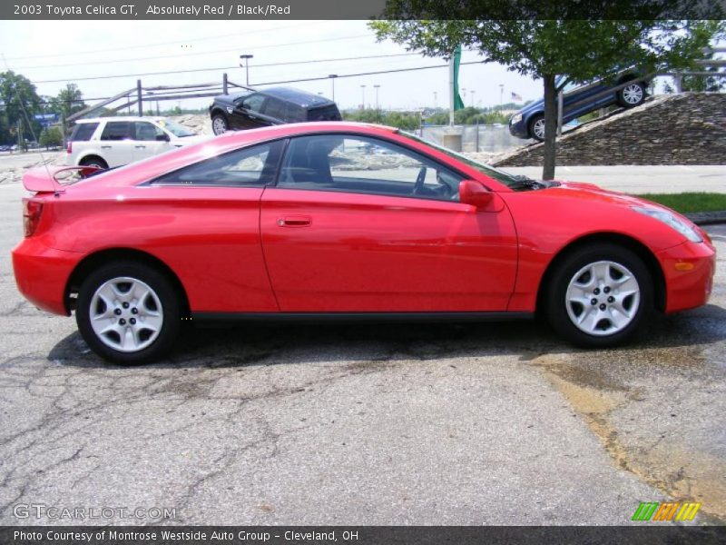 Absolutely Red / Black/Red 2003 Toyota Celica GT