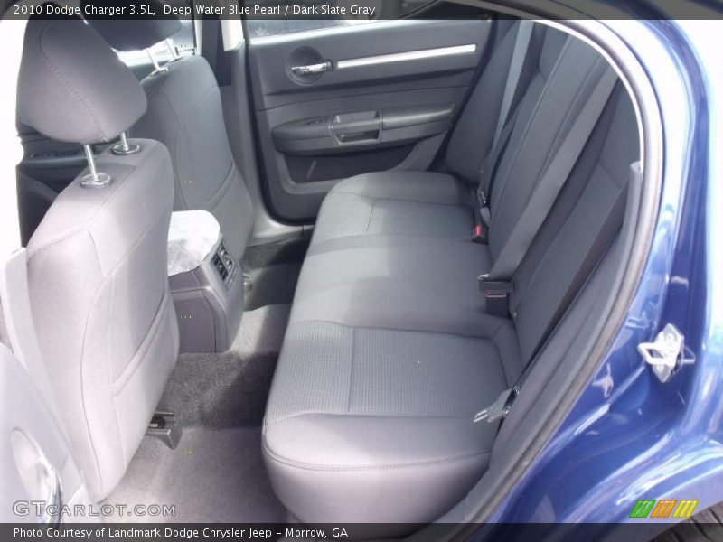 Deep Water Blue Pearl / Dark Slate Gray 2010 Dodge Charger 3.5L