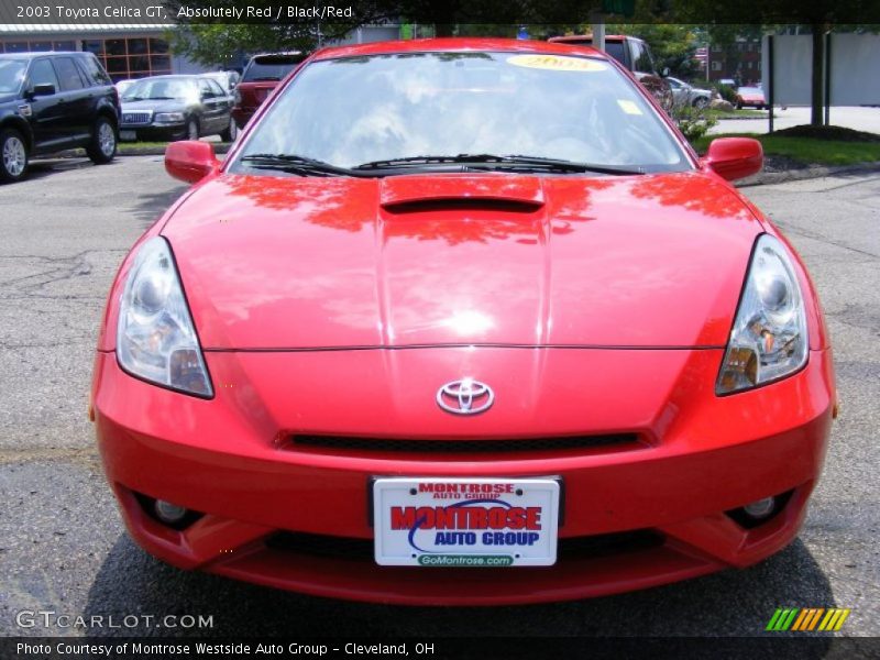 Absolutely Red / Black/Red 2003 Toyota Celica GT