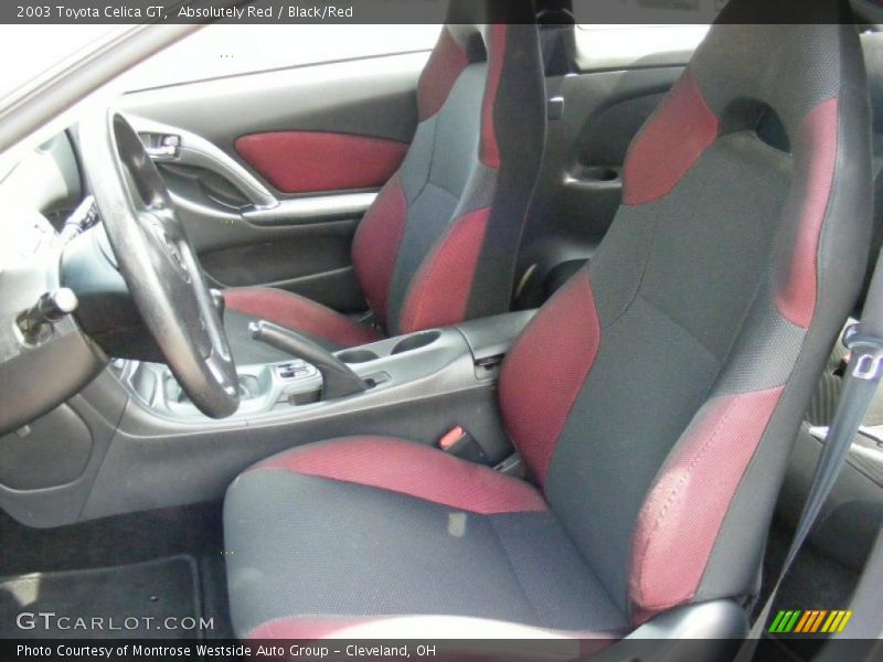 Absolutely Red / Black/Red 2003 Toyota Celica GT