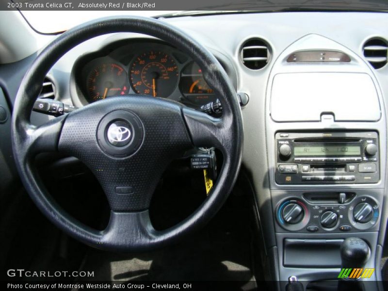 Absolutely Red / Black/Red 2003 Toyota Celica GT