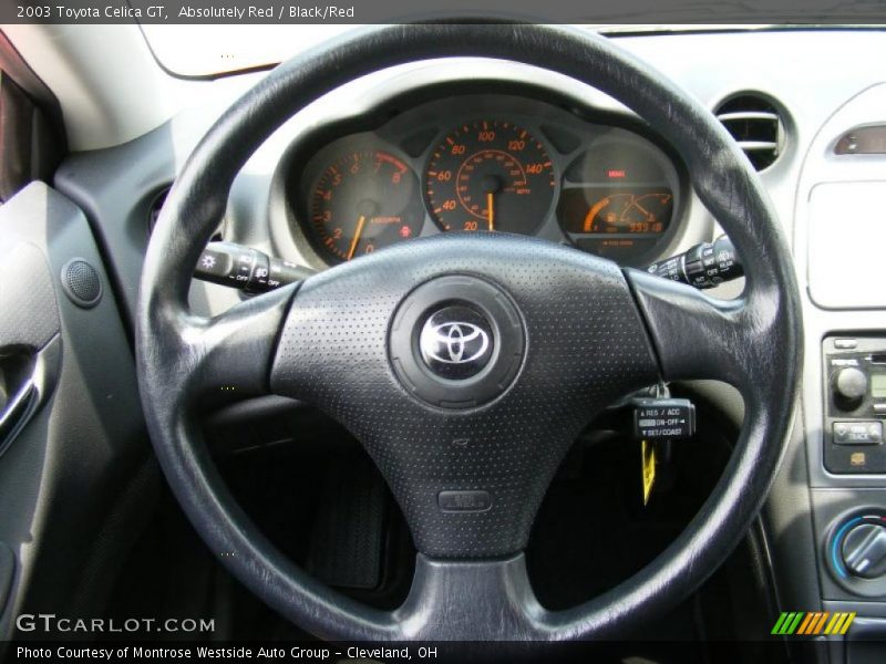 Absolutely Red / Black/Red 2003 Toyota Celica GT