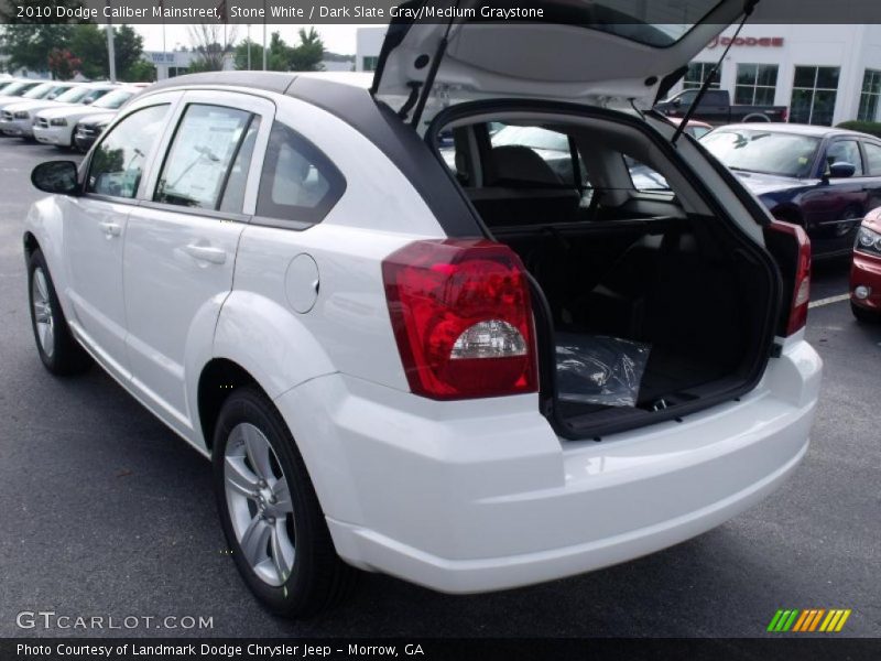 Stone White / Dark Slate Gray/Medium Graystone 2010 Dodge Caliber Mainstreet