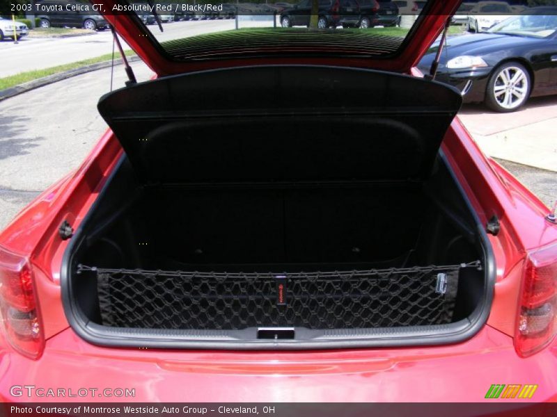 Absolutely Red / Black/Red 2003 Toyota Celica GT