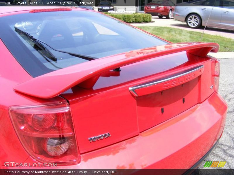 Absolutely Red / Black/Red 2003 Toyota Celica GT