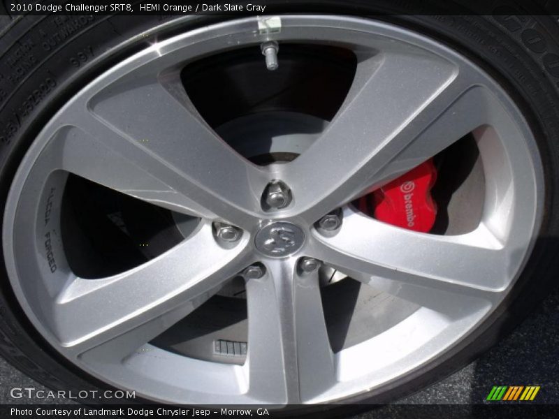 HEMI Orange / Dark Slate Gray 2010 Dodge Challenger SRT8