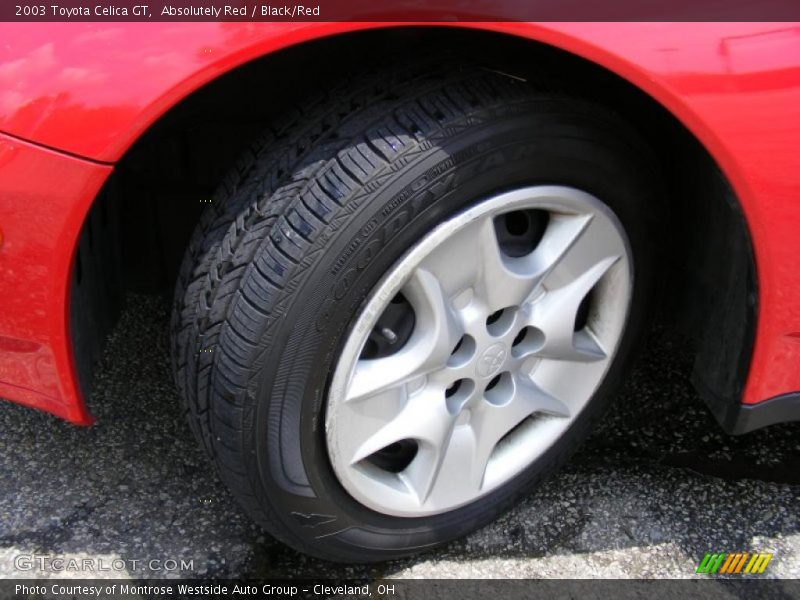 Absolutely Red / Black/Red 2003 Toyota Celica GT