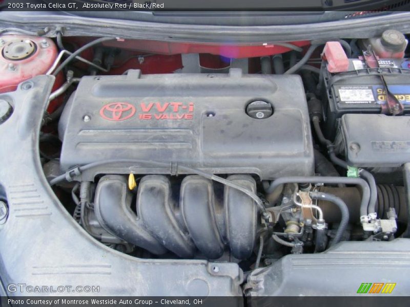 Absolutely Red / Black/Red 2003 Toyota Celica GT