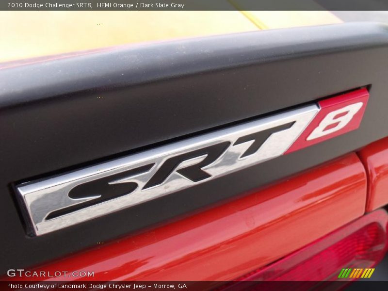 HEMI Orange / Dark Slate Gray 2010 Dodge Challenger SRT8