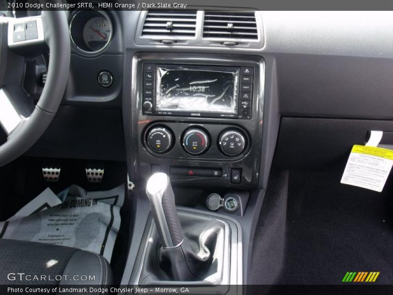 HEMI Orange / Dark Slate Gray 2010 Dodge Challenger SRT8