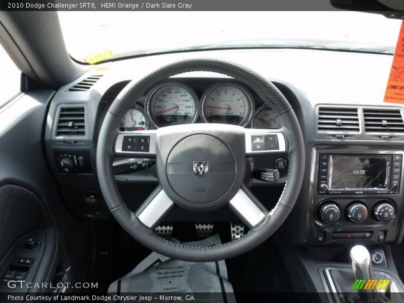 HEMI Orange / Dark Slate Gray 2010 Dodge Challenger SRT8