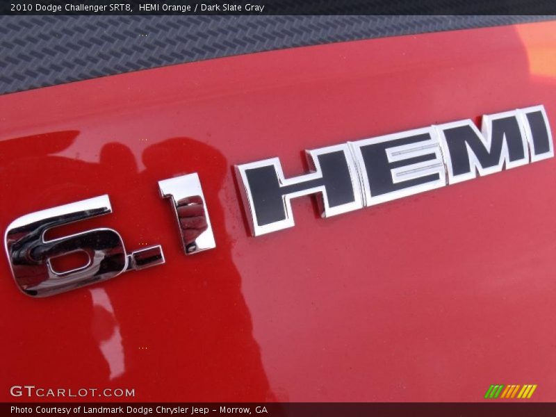 HEMI Orange / Dark Slate Gray 2010 Dodge Challenger SRT8