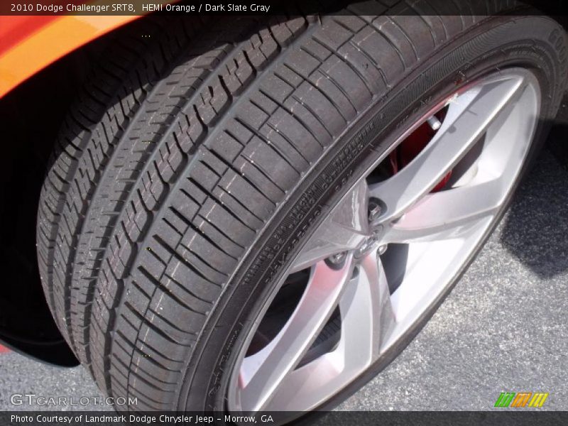 HEMI Orange / Dark Slate Gray 2010 Dodge Challenger SRT8
