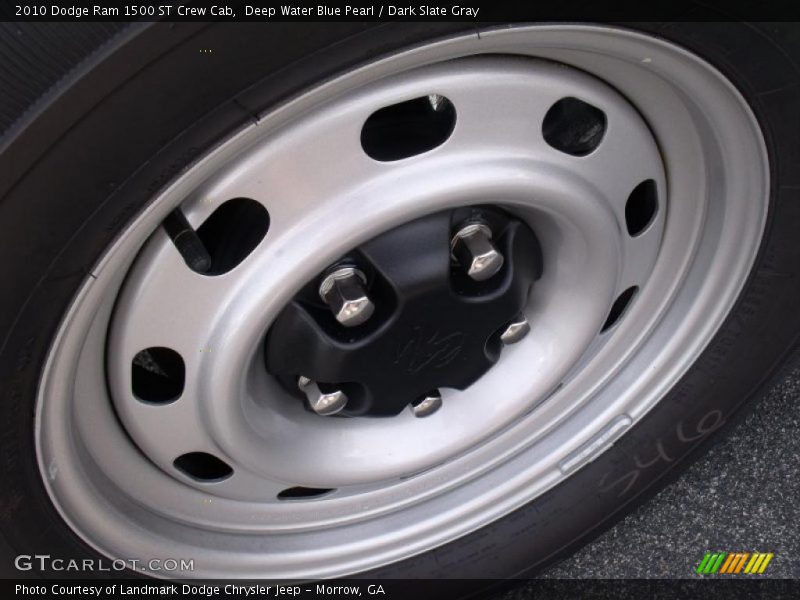 Deep Water Blue Pearl / Dark Slate Gray 2010 Dodge Ram 1500 ST Crew Cab