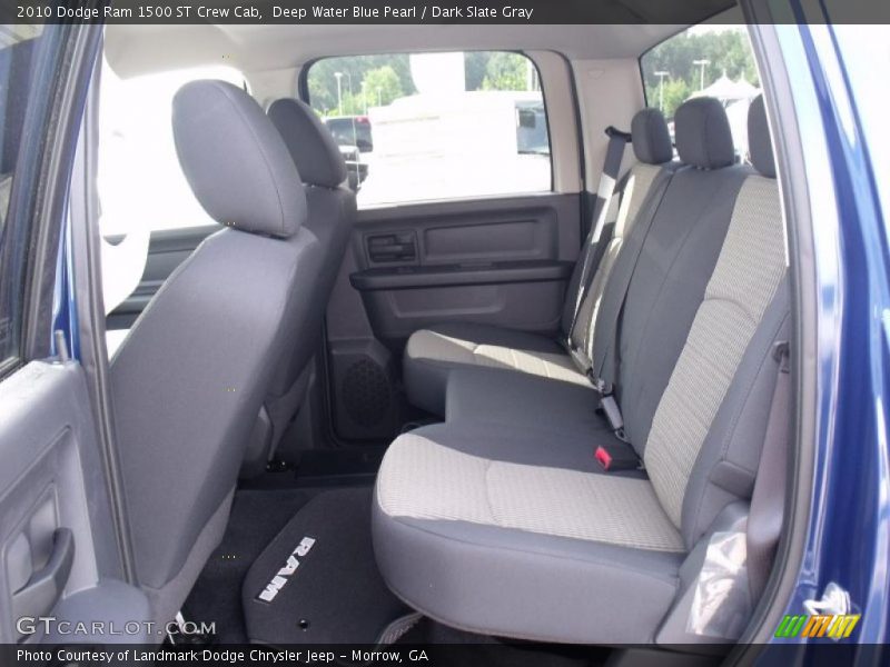 Deep Water Blue Pearl / Dark Slate Gray 2010 Dodge Ram 1500 ST Crew Cab