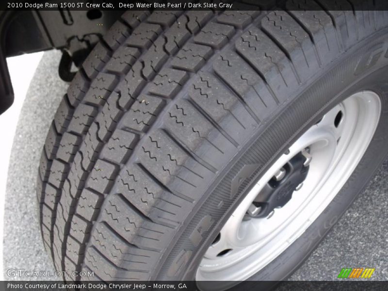 Deep Water Blue Pearl / Dark Slate Gray 2010 Dodge Ram 1500 ST Crew Cab