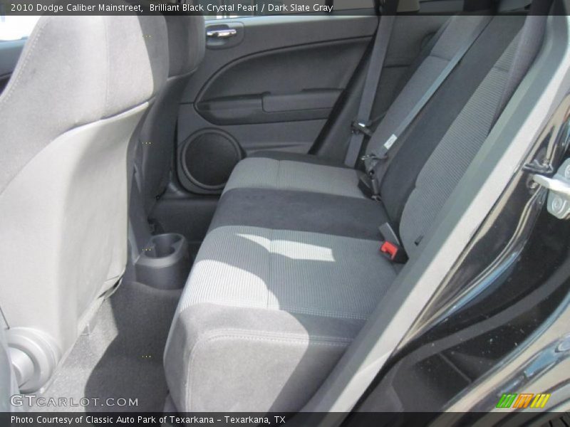 Brilliant Black Crystal Pearl / Dark Slate Gray 2010 Dodge Caliber Mainstreet