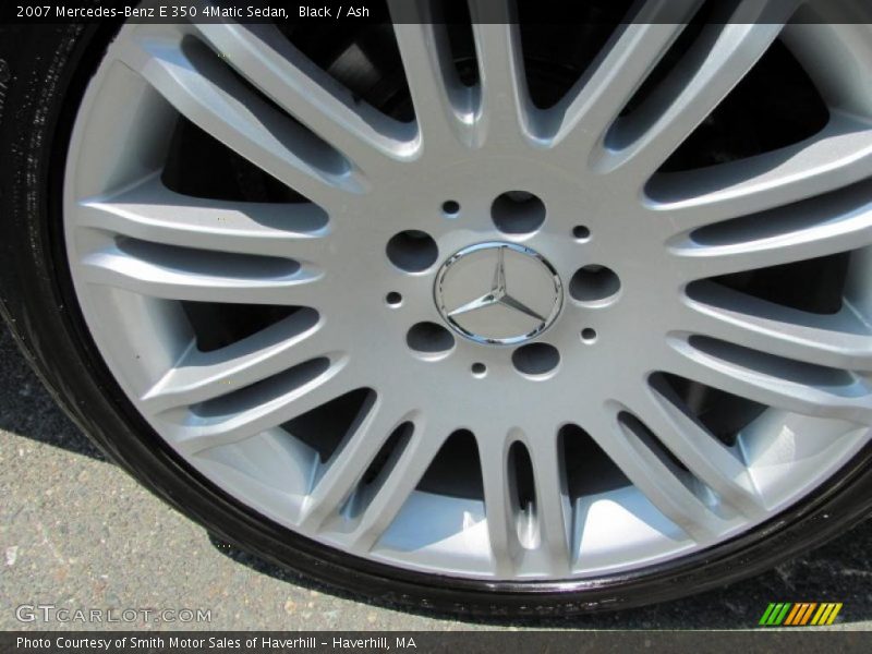 Black / Ash 2007 Mercedes-Benz E 350 4Matic Sedan