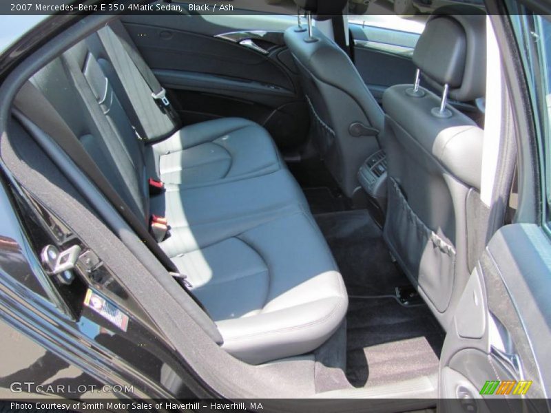Black / Ash 2007 Mercedes-Benz E 350 4Matic Sedan