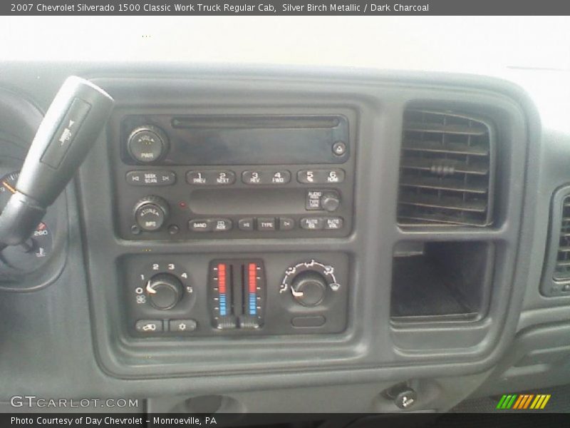 Silver Birch Metallic / Dark Charcoal 2007 Chevrolet Silverado 1500 Classic Work Truck Regular Cab