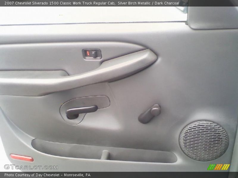 Silver Birch Metallic / Dark Charcoal 2007 Chevrolet Silverado 1500 Classic Work Truck Regular Cab