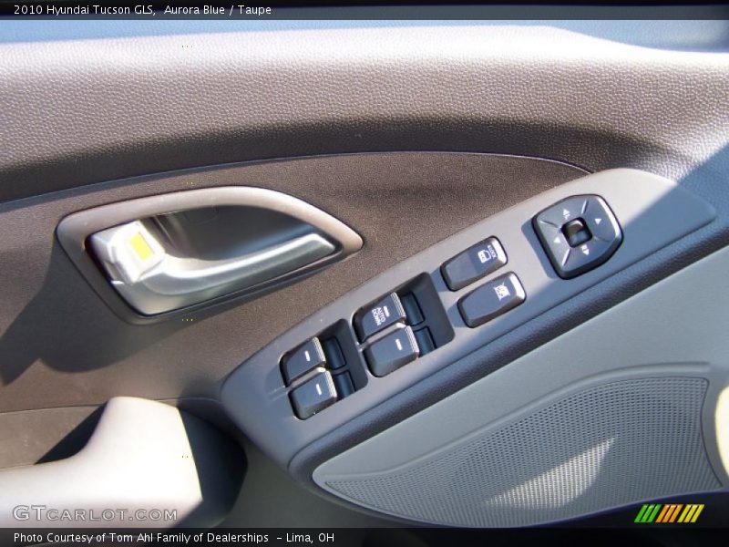 Aurora Blue / Taupe 2010 Hyundai Tucson GLS