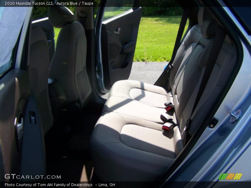 Aurora Blue / Taupe 2010 Hyundai Tucson GLS
