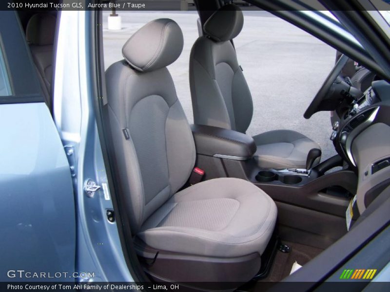 Aurora Blue / Taupe 2010 Hyundai Tucson GLS