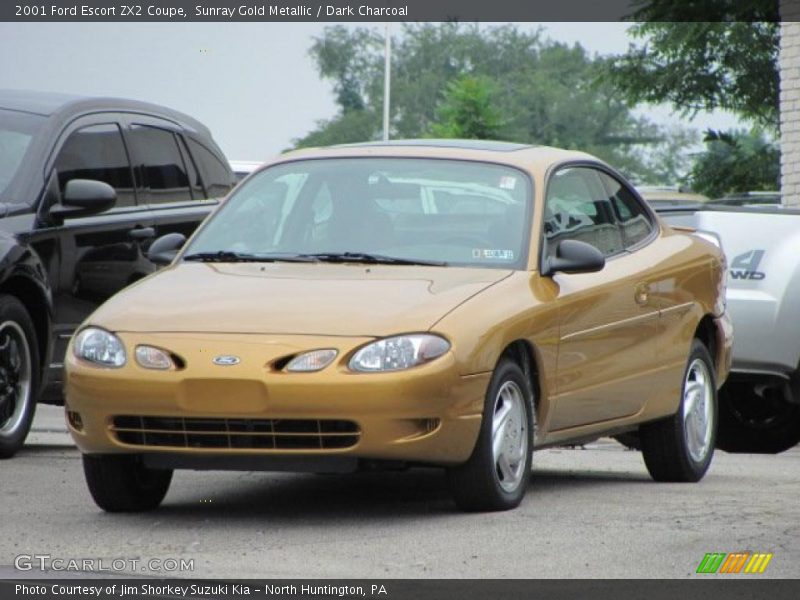 Front 3/4 View of 2001 Escort ZX2 Coupe