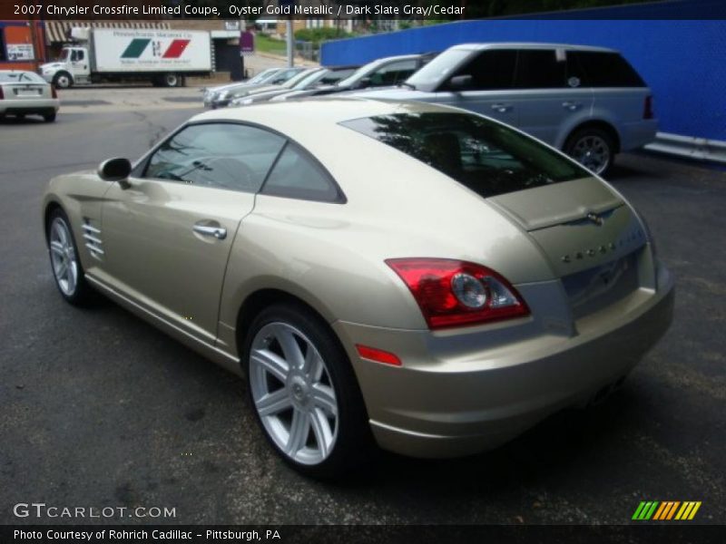  2007 Crossfire Limited Coupe Oyster Gold Metallic