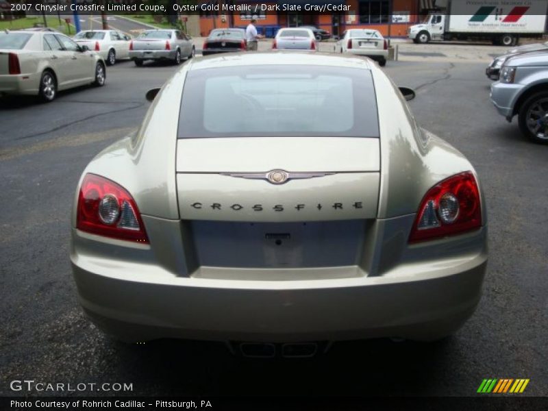  2007 Crossfire Limited Coupe Oyster Gold Metallic