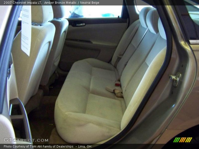 Amber Bronze Metallic / Neutral Beige 2007 Chevrolet Impala LT