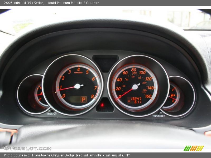Liquid Platinum Metallic / Graphite 2006 Infiniti M 35x Sedan