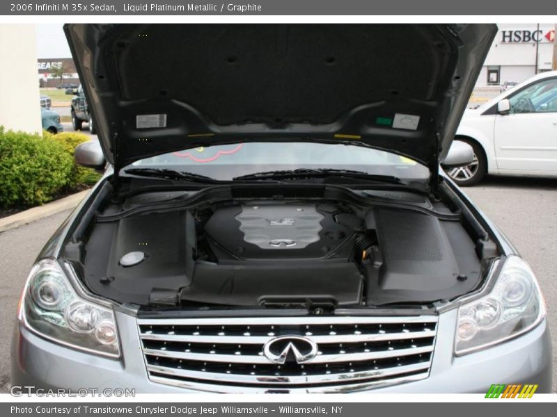 Liquid Platinum Metallic / Graphite 2006 Infiniti M 35x Sedan