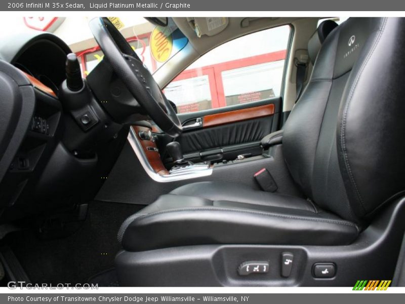 Liquid Platinum Metallic / Graphite 2006 Infiniti M 35x Sedan