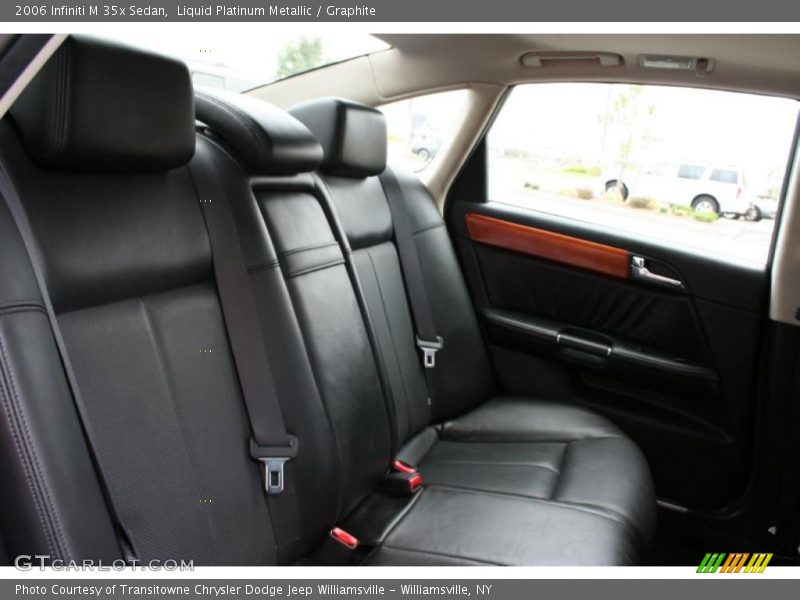 Liquid Platinum Metallic / Graphite 2006 Infiniti M 35x Sedan