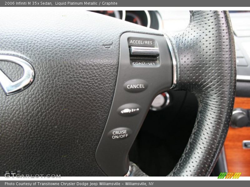Liquid Platinum Metallic / Graphite 2006 Infiniti M 35x Sedan