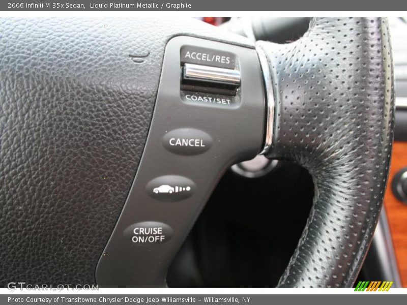 Liquid Platinum Metallic / Graphite 2006 Infiniti M 35x Sedan