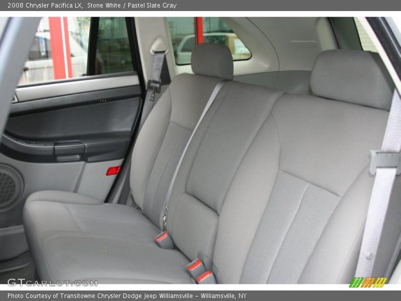 Stone White / Pastel Slate Gray 2008 Chrysler Pacifica LX